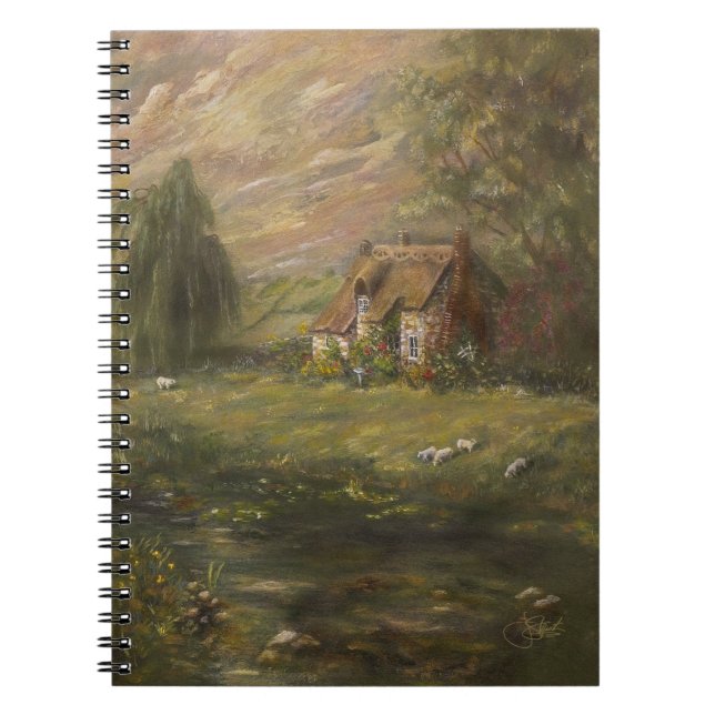 Cuaderno "Asado Dominical - Una Cabaña Inglesa" (Frente)
