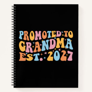 Cuaderno Ascendida a Abuela Est 2027 Nueva Nana