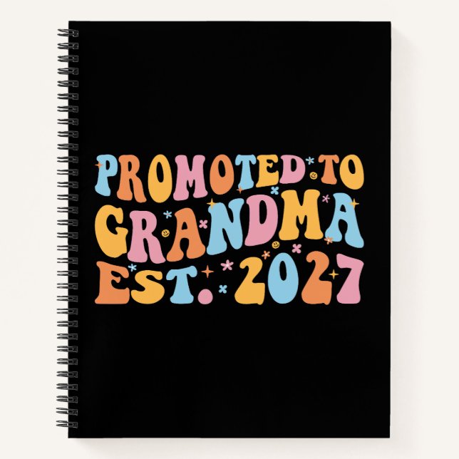 Cuaderno Ascendida a Abuela Est 2027 Nueva Nana (Anverso)