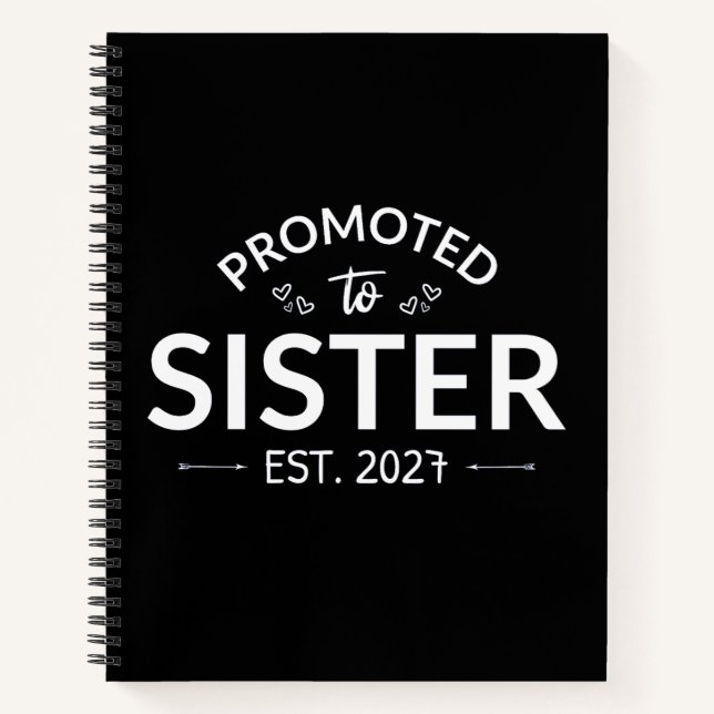 Cuaderno Ascendida a Hermana Est 2027 Hermana Mayor II (Anverso)