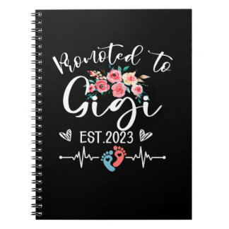 Cuaderno Ascendido A Gigi Est. Announ 2023