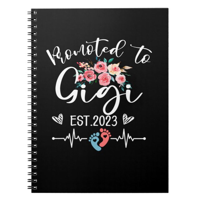 Cuaderno Ascendido A Gigi Est. Announ 2023 (Frente)