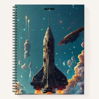 Cuaderno **"Ascensión cósmica: encender el viaje"**