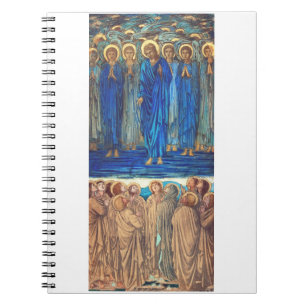 Cuaderno Ascensión de Cristo por Edward Burne Jones