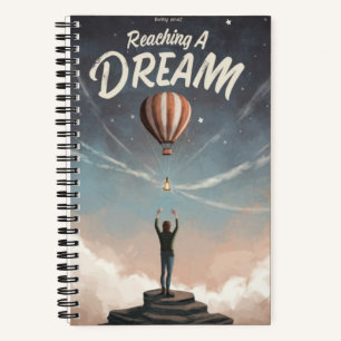 Cuaderno Ascenso a las ambiciones Espiral 🎈 portátil 🌠