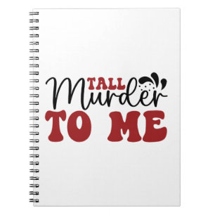 Cuaderno Asesinato total para mí