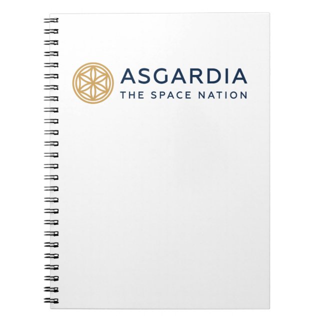 Cuaderno Asgardia Space Nation - Equipo portátil (Frente)