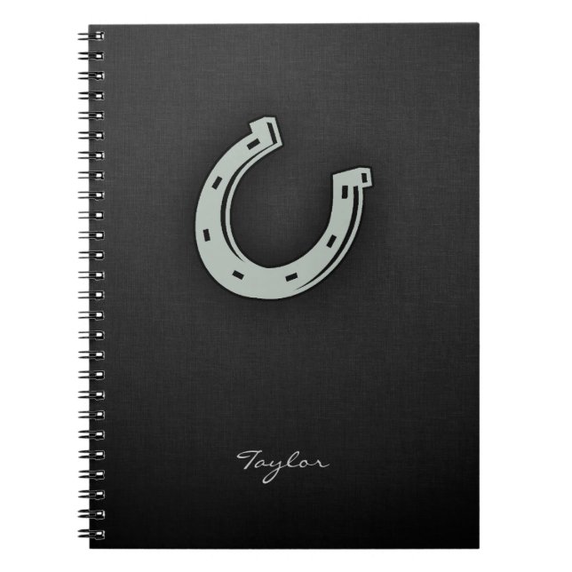 Cuaderno Ash Gray Horseshoe (Frente)