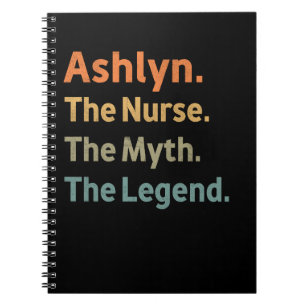 Cuaderno Ashlyn La Enfermera El Mito La Leyenda Divertido V