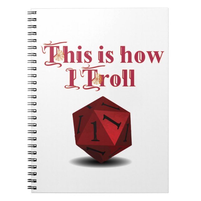Cuaderno Así es como hago el recorrido - Críticos Dados RPG (Frente)