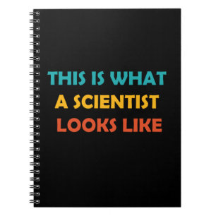 Cuaderno Así es como se ve un científico