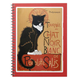 Cuaderno Así Guay Le Chat Noir et Blanc