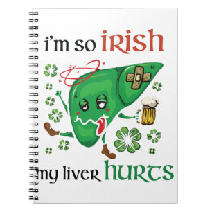 Cuaderno Así que el irlandés me duele el hígado