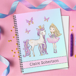 Cuaderno Así que la escuela "Mi Unicornio" de Bonito