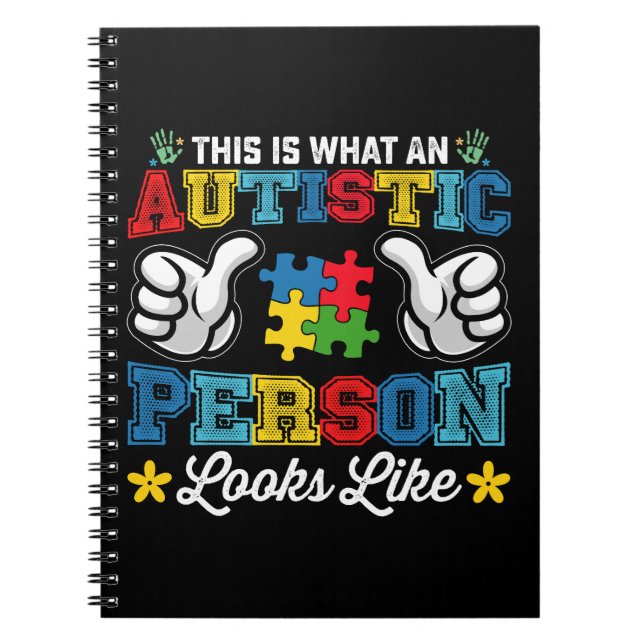 Cuaderno Así Se Ve Un Autismo (Frente)