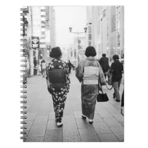 Cuaderno Asia, Japón, Tokio. Geishas en el Ginza.