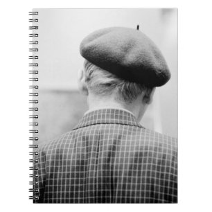 Cuaderno Asia, Japón, Tokio. Hombre con Beret, metro de To
