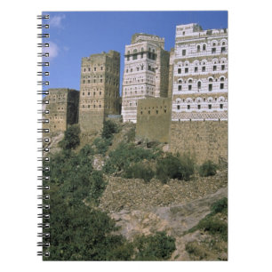 Cuaderno Asia, Yemen, Al Hajjara. Edificios y solo