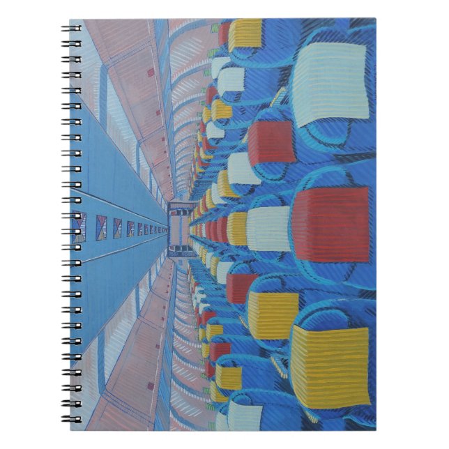 Cuaderno Asientos para avión (por Gregorio Undurraga) (Frente)