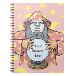 Cuaderno Asistente con la cara