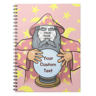 Cuaderno Asistente con la cara