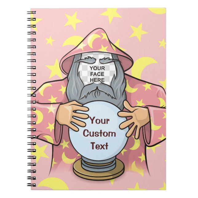 Cuaderno Asistente con la cara (Frente)