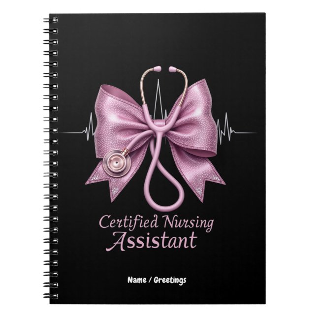 Cuaderno Asistente de Enfermería certificado CNA Coquette B (Frente)