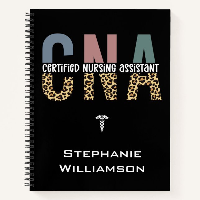 Cuaderno Asistente de Enfermería certificado de CNA persona (Anverso)