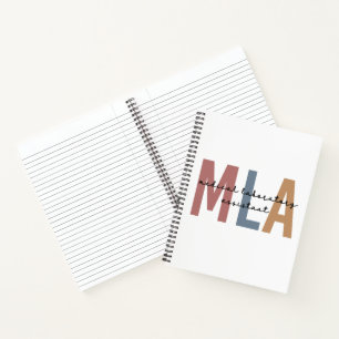 Cuaderno Asistente de Laboratorio Médico MLA