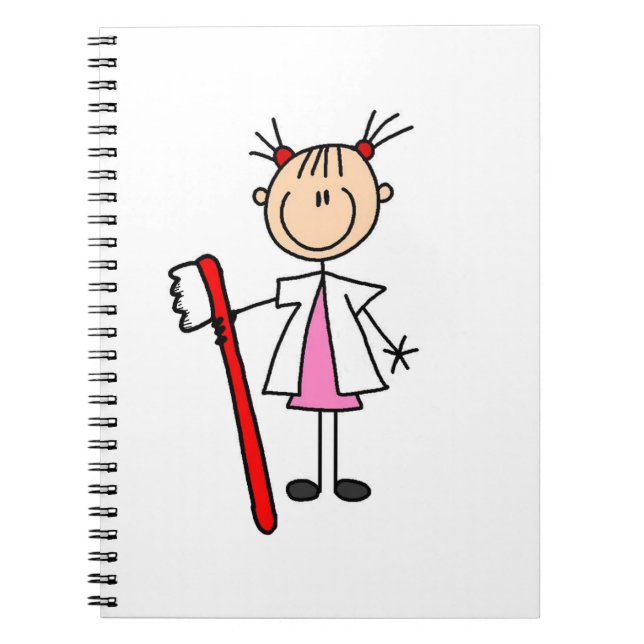 Cuaderno Asistente Dental Con Cepillo De Dientes (Frente)