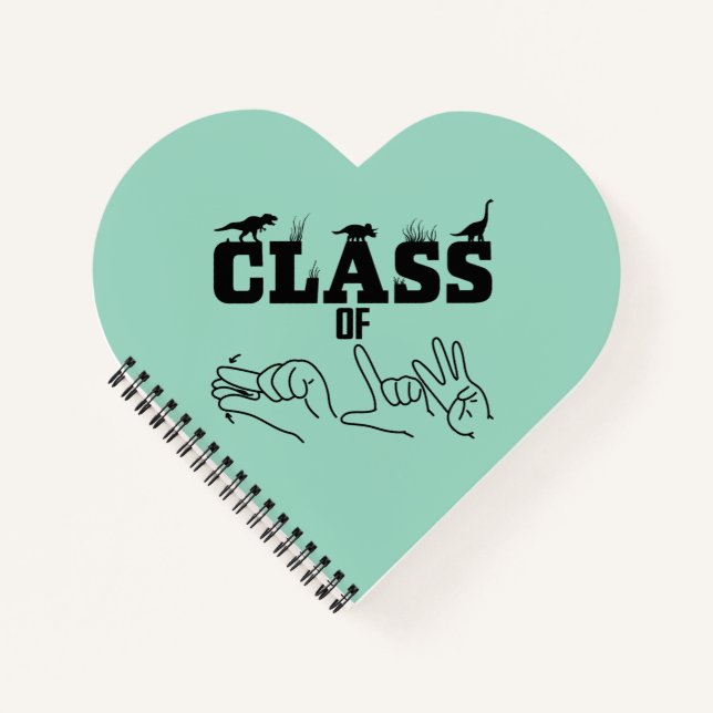 Cuaderno ASL - Clase de 2026 - Diseño ASL de graduación (Anverso)