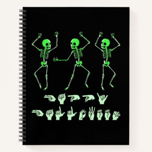 Cuaderno ASL Feliz Halloween I - Cute Temporada Espeluznant