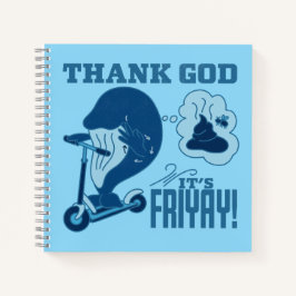 Cuaderno ASL Friday Design - Thank God It’s Friyay! 
