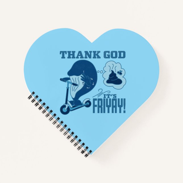 Cuaderno ASL Friday Design - Thank God It’s Friyay!  (Anverso)