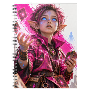 Cuaderno Asombro / Pequeño Mago / Fucsia