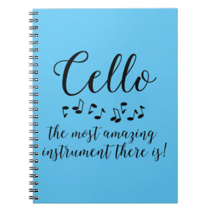 Cuaderno Asombroso Cello