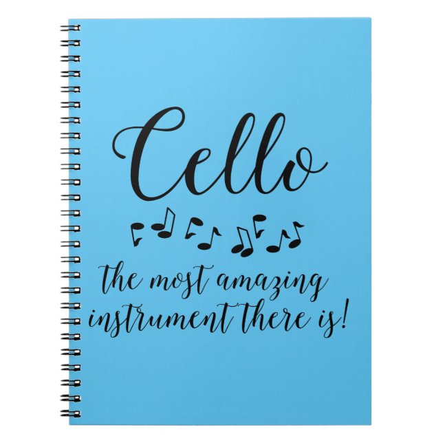 Cuaderno Asombroso Cello (Frente)