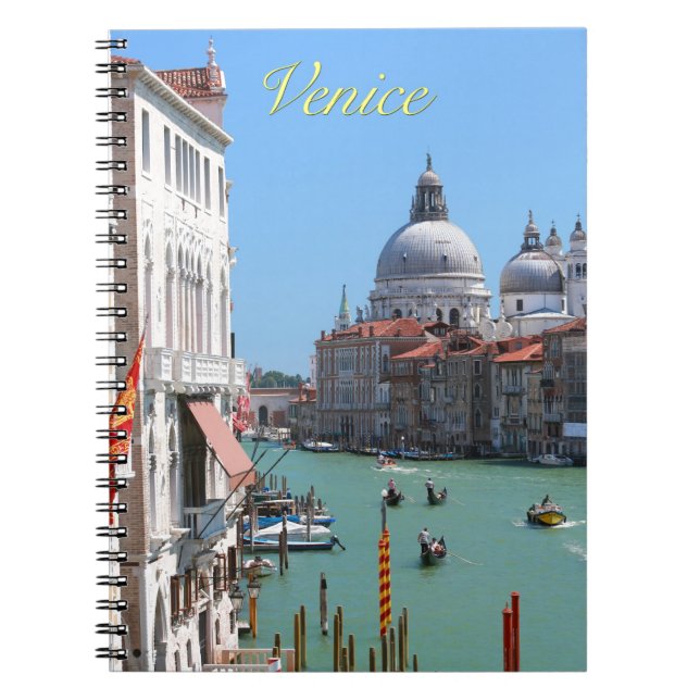 Cuaderno ¡Asombroso! Gran Canal de Venecia (Frente)