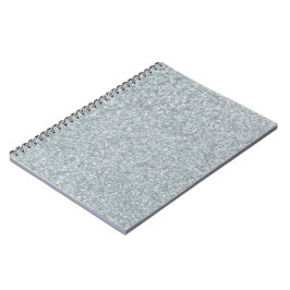 Cuaderno Aspecto de metal galvanizado