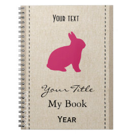 Cuaderno Aspecto personalizado de los hongos rosados