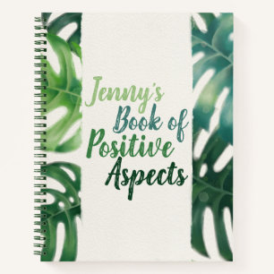 Cuaderno Aspectos Positivos La Palma Acuática Deja Gratitud