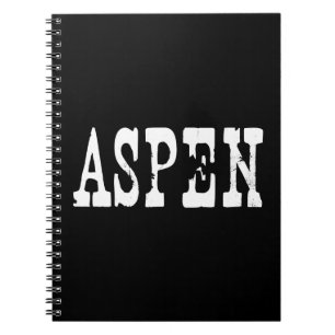 Cuaderno Aspen Black