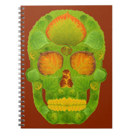 Cuaderno Aspen Leaf Skull 10