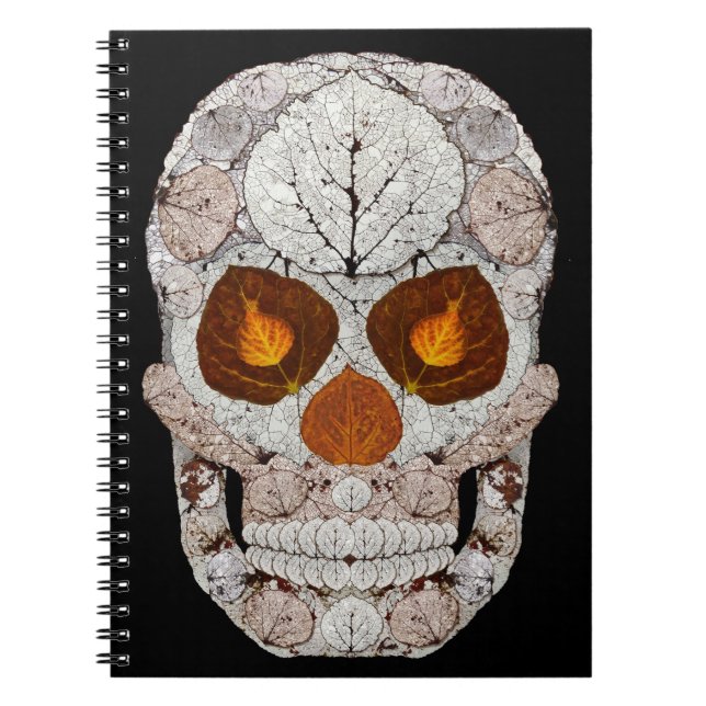 Cuaderno Aspen Leaf Skull 11 (Frente)