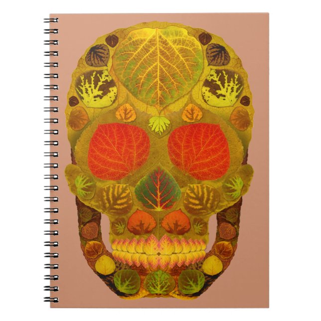 Cuaderno Aspen Leaf Skull 12 (Frente)