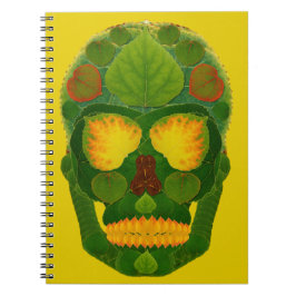 Cuaderno Aspen Leaf Skull 9