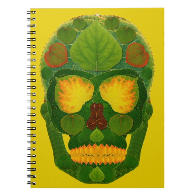 Cuaderno Aspen Leaf Skull 9 (Frente)