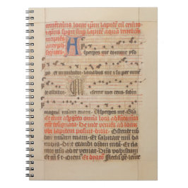 Cuaderno Asperge me - Manuscrito Medieval de Gregoriant Cha