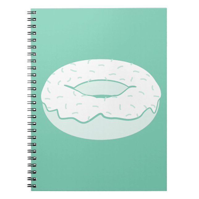 Cuaderno aspersión de donut (Frente)