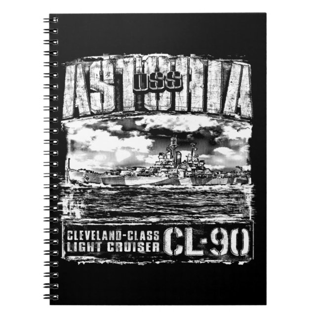 Cuaderno Astoria de crucero ligero (Frente)